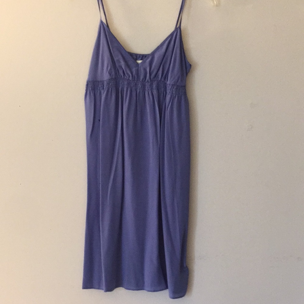Lavender silk dress from Banana Replubic